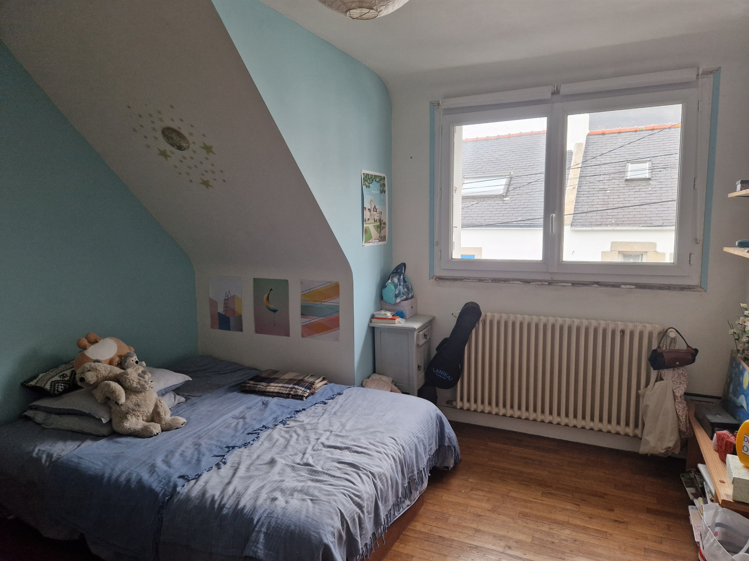 Chambre familiale à l’étage