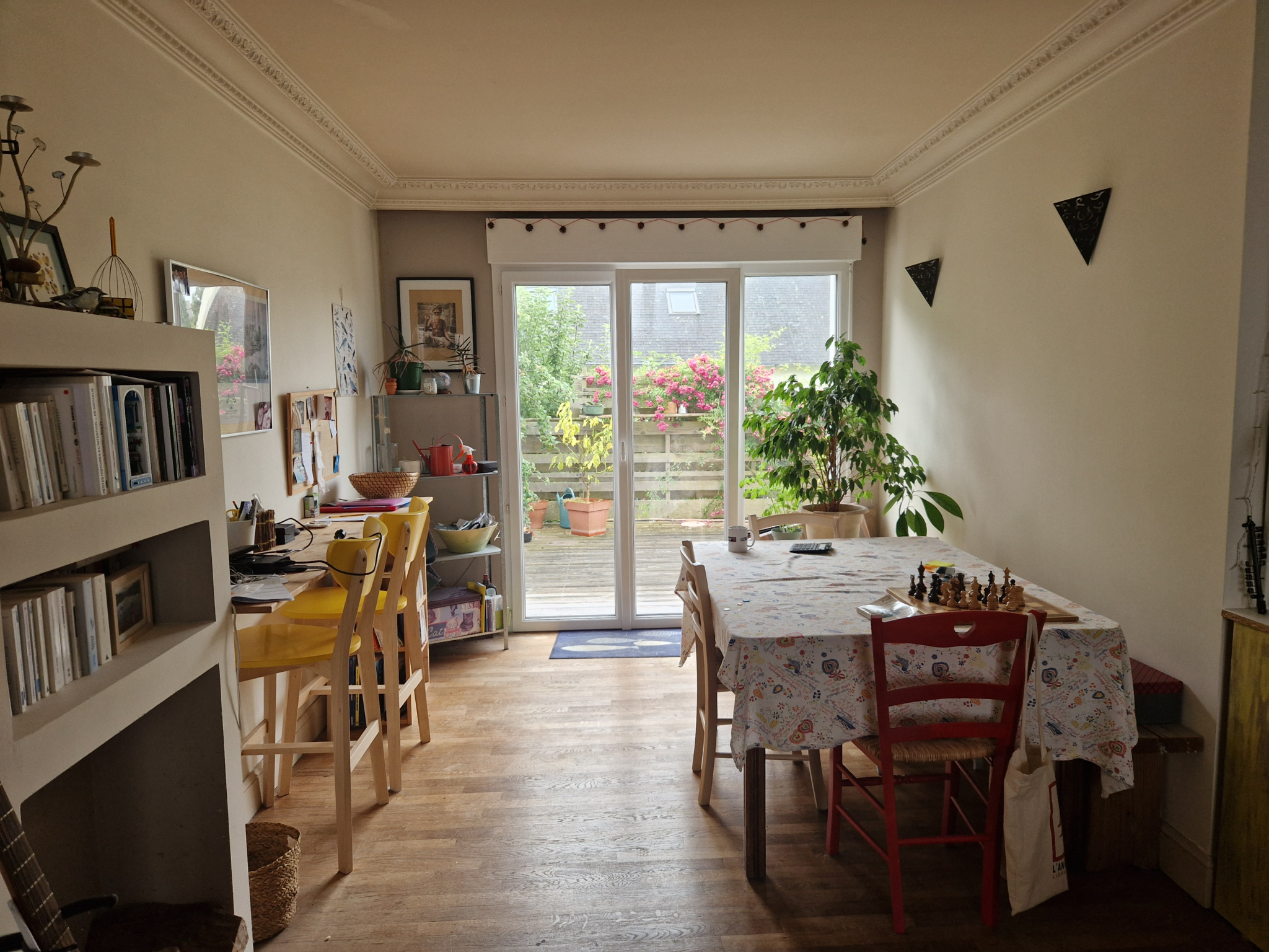 Salle à manger Pièce de vie ouverte sur terrasse