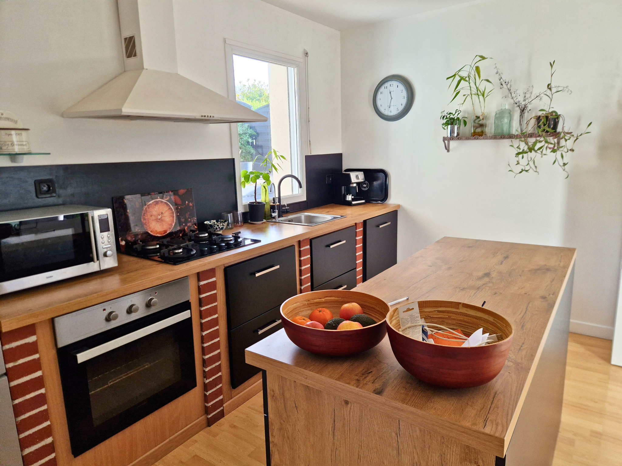 Cuisine cuisine aménagée maison Douarnenez