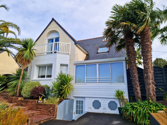 maison à vendre Douarnenez quartier calme jardin terrasse