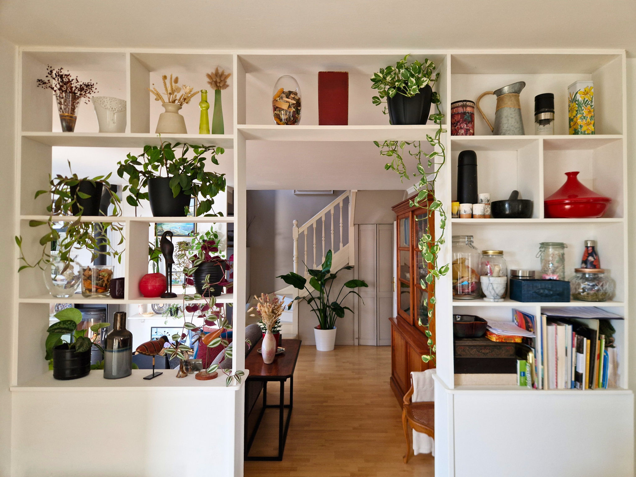 Rangement véranda maison Douarnenez orientée ouest