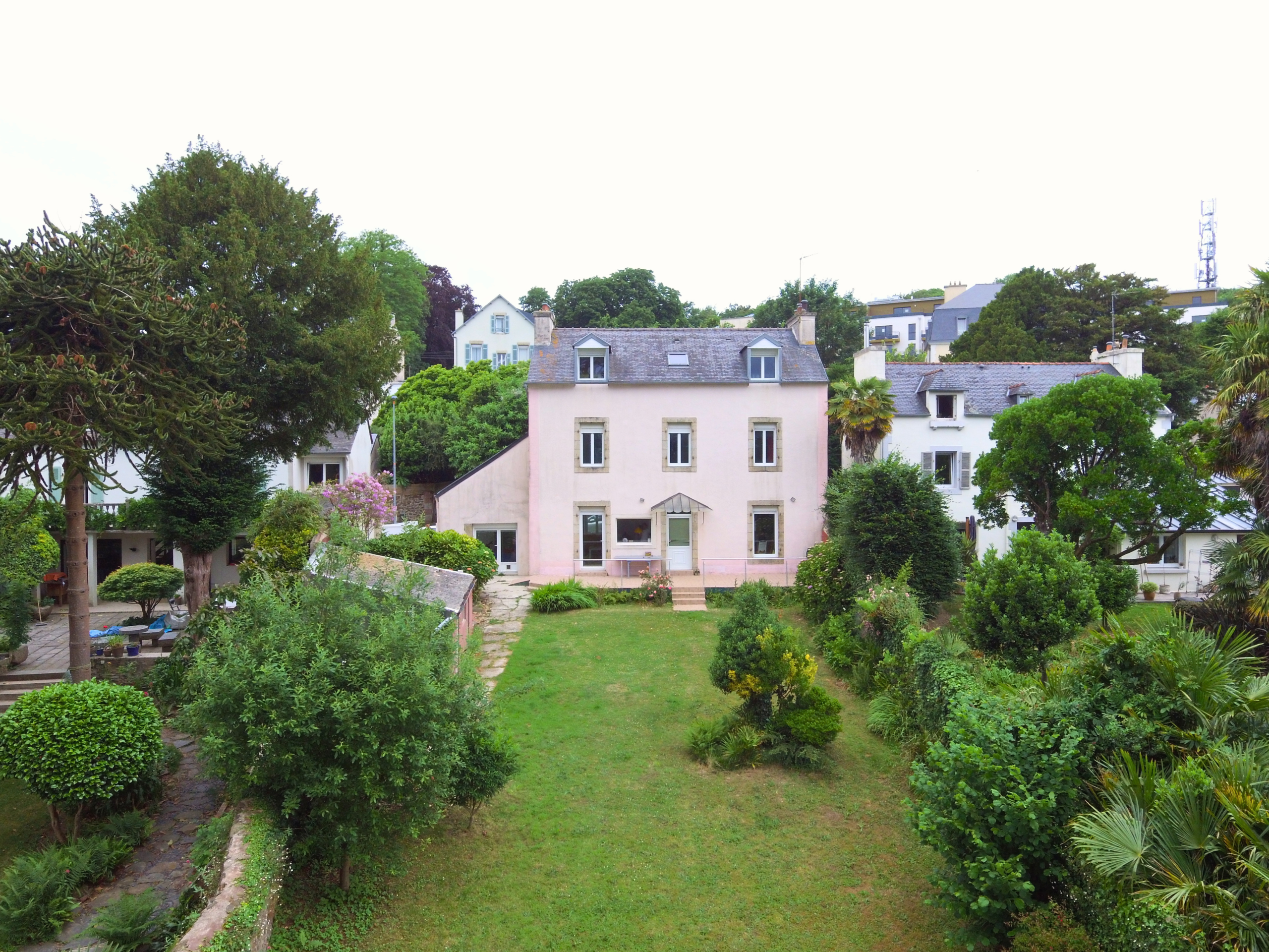 Façade maison de caractère Le Relecq-Kerhuon
